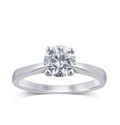 18ct White Gold 3.00ct Lab-Grown Diamond Solitaire Ring