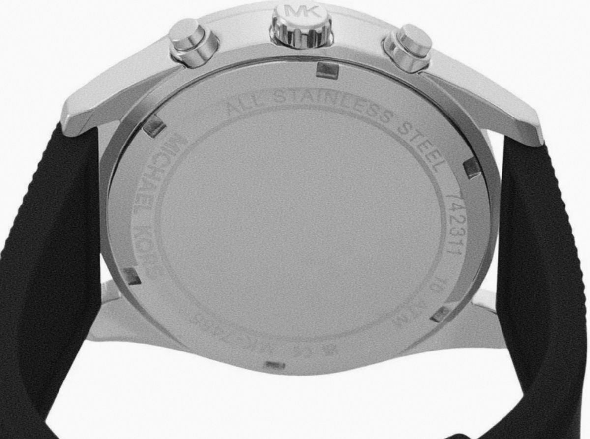 Michael Kors Chronograph Watch Black Strap -MK7486
