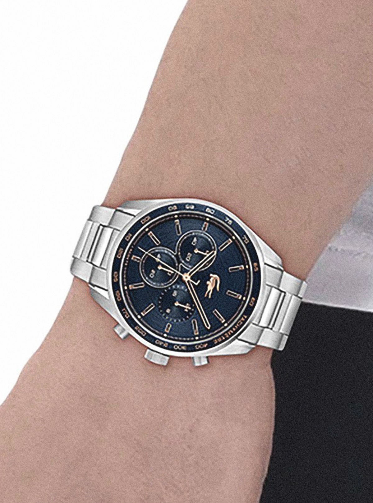 Lacoste Men's Chronograph Watches - Deep Blue Dial