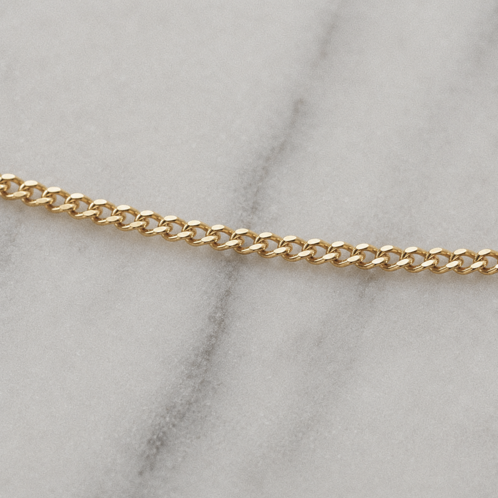 Organic Heart Pendant Necklace in 9ct Yellow Gold